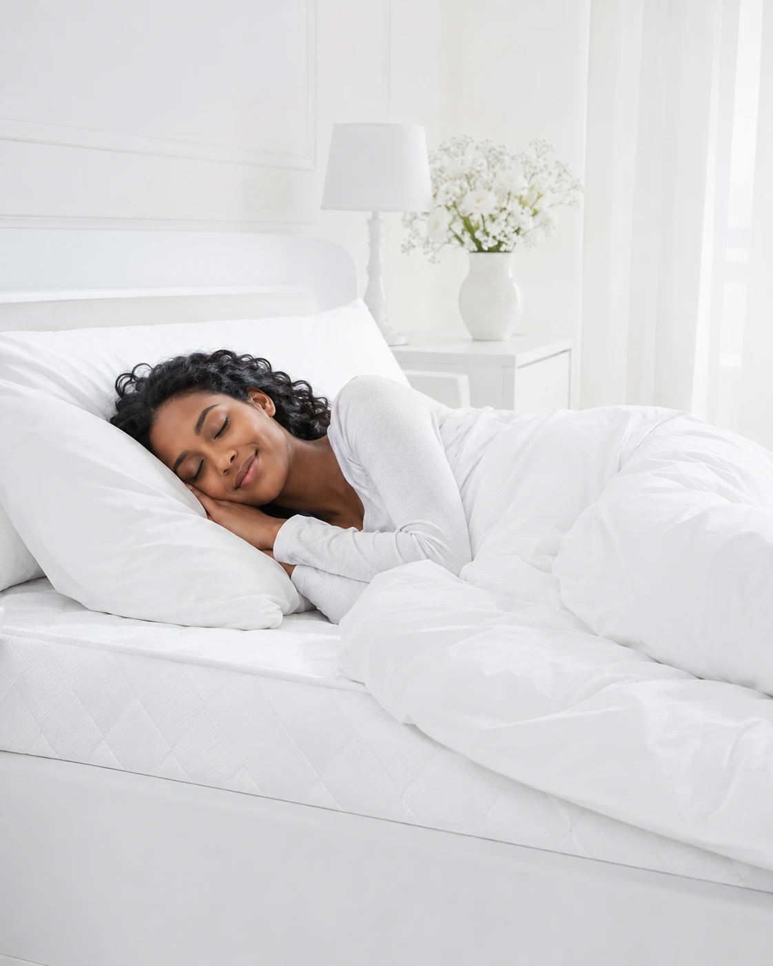 Premium Relief Foam mattress in a modern bedroom